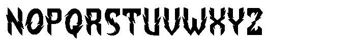 Esternal Sharp Font LOWERCASE