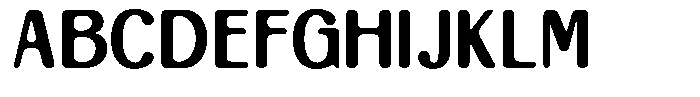 Esteta Script Esteta Sans Regular Font UPPERCASE