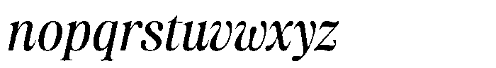 Estetika Maison Ruged Italic Font LOWERCASE