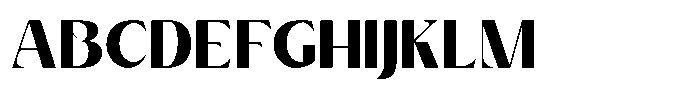 Estetika Font UPPERCASE