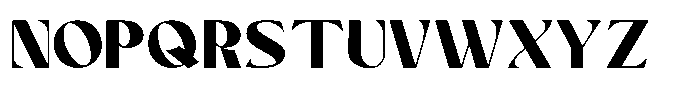 Estetika Font UPPERCASE