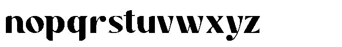 Estetika Font LOWERCASE