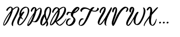 Esthetik Letter Regular Font UPPERCASE
