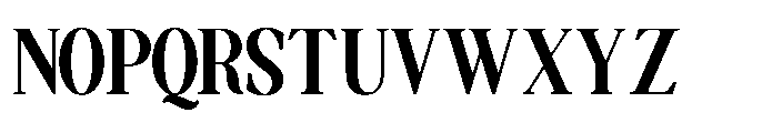 Estin Loftin Condensed Font UPPERCASE
