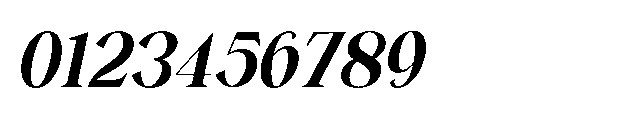 Estin Loftin Italic Font OTHER CHARS