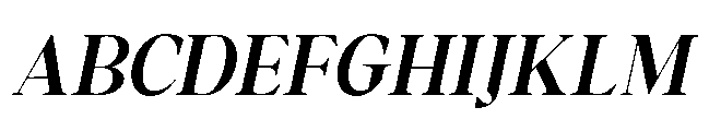 Estin Loftin Italic Font UPPERCASE
