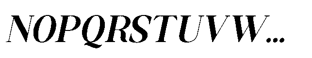 Estin Loftin Italic Font UPPERCASE