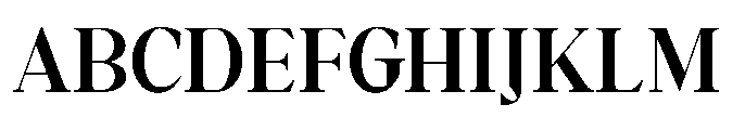 Estin Loftin Regular Font UPPERCASE