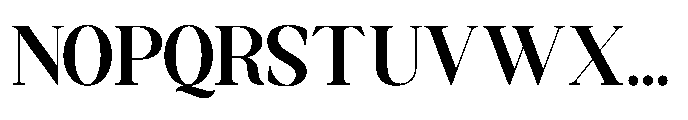 Estin Loftin Regular Font UPPERCASE