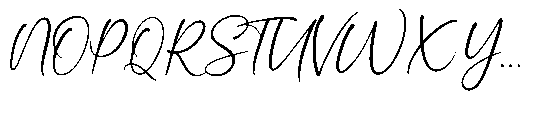 Estoria Talking Script Regular Font UPPERCASE