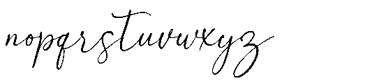 Estoria Talking Script Regular Font LOWERCASE