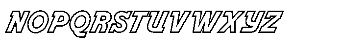Estrada Regular Font UPPERCASE