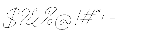 Estrader Font OTHER CHARS