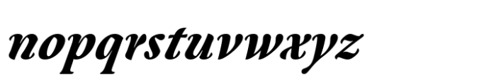 Estratto Extra Bold Italic Font LOWERCASE