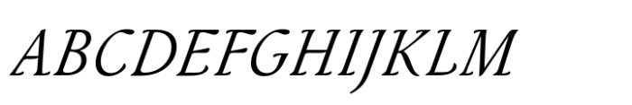 Estratto Variable Italic Font UPPERCASE