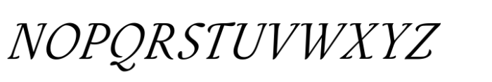 Estratto Variable Italic Font UPPERCASE