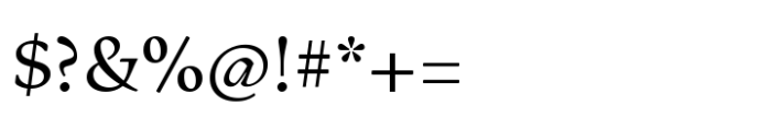 Estratto Variable Regular Font OTHER CHARS