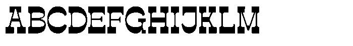Estripe Regular Font UPPERCASE