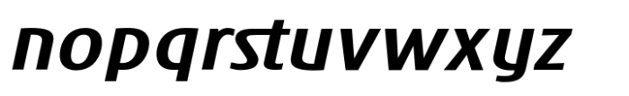 eSpectrum Bold Italic Font LOWERCASE