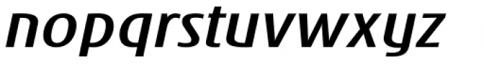 eSpectrum Demi Bold Italic Font LOWERCASE