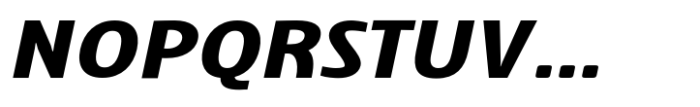 eSpectrum Extra Bold Italic Font UPPERCASE