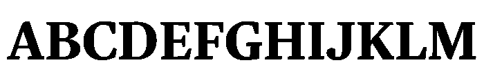EskorteLatin Bold Instance Font UPPERCASE