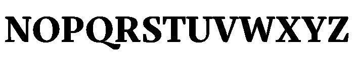 EskorteLatin Bold Instance Font UPPERCASE