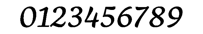 EskorteLatin Italic Instance Font OTHER CHARS