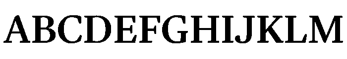 EskorteLatin Medium Instance Font UPPERCASE