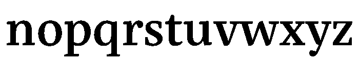 EskorteLatin Medium Instance Font LOWERCASE