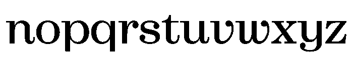 EsperanzaHeadline Upright Font LOWERCASE