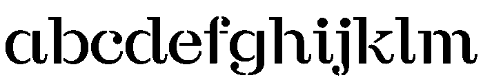 EsperanzaStencil Upright FONT