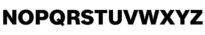 Essent Black Instance Font UPPERCASE