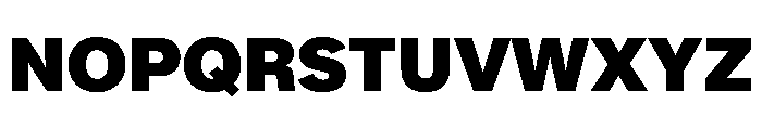 Essent Heavy Font UPPERCASE
