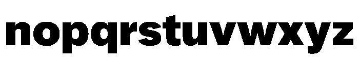 Essent Heavy Font LOWERCASE
