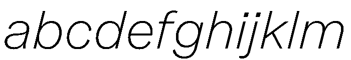 Essent LightItalic FONT