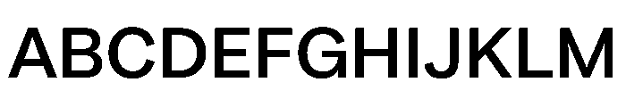 Essent Medium Instance Font UPPERCASE