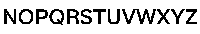 Essent Medium Font UPPERCASE