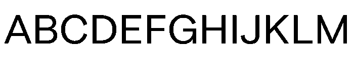 Essent Regular Font UPPERCASE