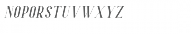 Espoir Serif Italic Font LOWERCASE