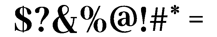 ET BRAVEL Regular Font OTHER CHARS