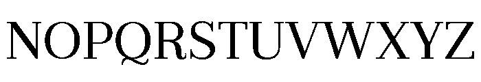 ET Sovane Regular Font LOWERCASE