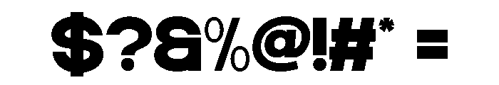 ETISITE-Bold Font OTHER CHARS