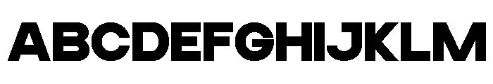 ETISITE Extra Bold Font UPPERCASE