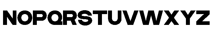 ETISITE Extra Bold Font UPPERCASE