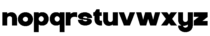 ETISITE Extra Bold Font LOWERCASE