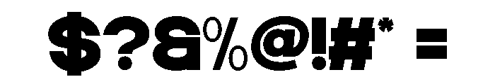 ETISITE-ExtraBold Font OTHER CHARS
