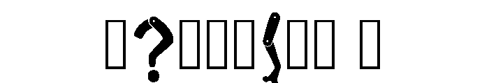 Etched Regular Font OTHER CHARS