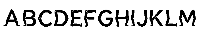 Etched Regular FONT