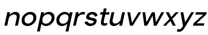 Etermal Italic Font LOWERCASE
